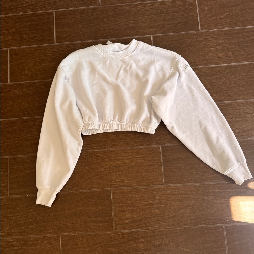 Alo Yoga Crop Sweatshirt